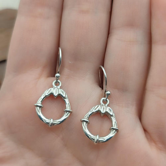 Orecchini argento 925 pendenti - KAGAZNAGAR