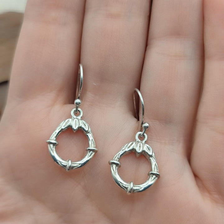 Orecchini argento 925 pendenti - KAGAZNAGAR