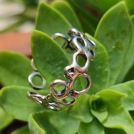 Anello artigianale in argento 925 - NALBARI
