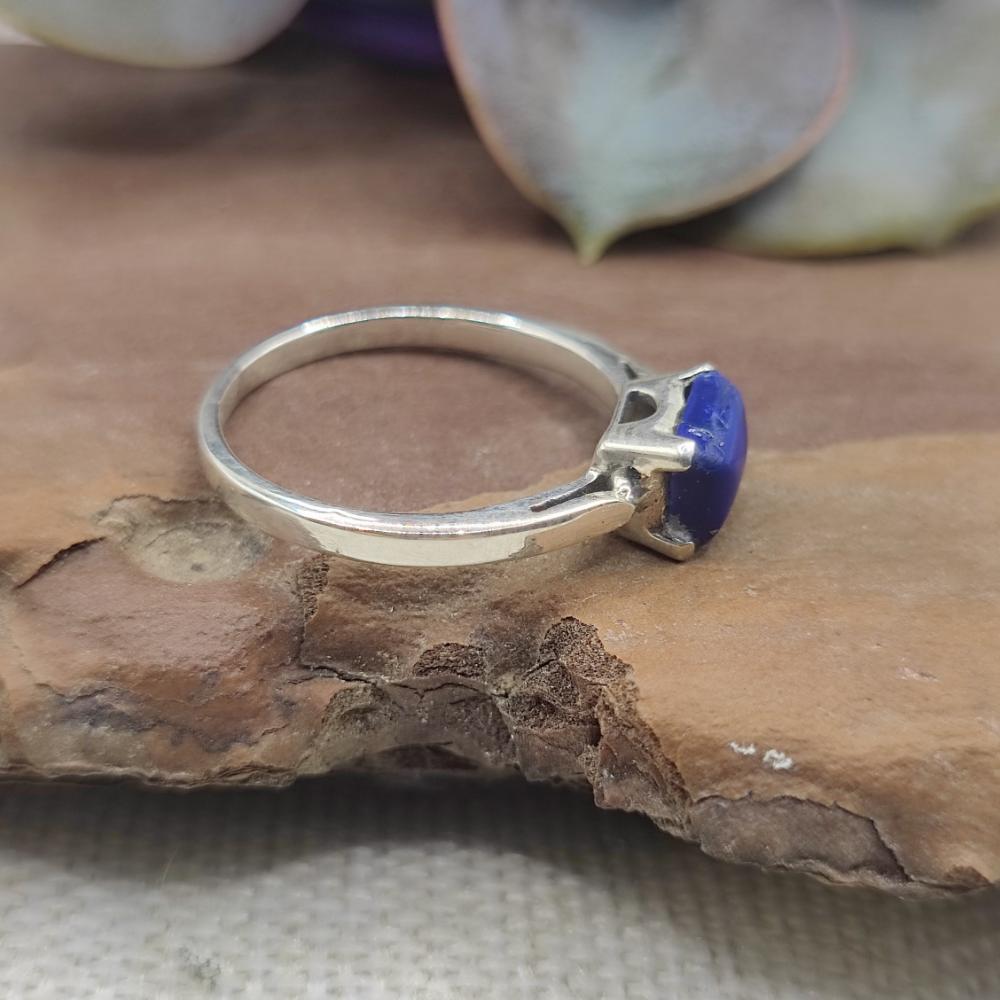 Anello in argento 925 con pietra - BAPATLA