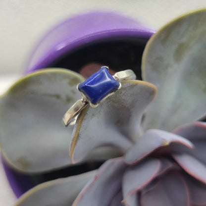 Anello in argento 925 con pietra - BAPATLA
