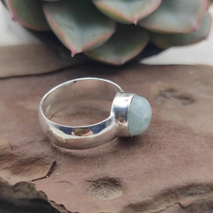 Anello in argento 925 acquamarina - KANTA