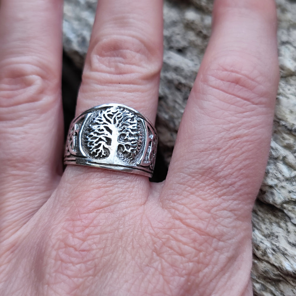 Anello albero della vita in argento 925 - DORDHO