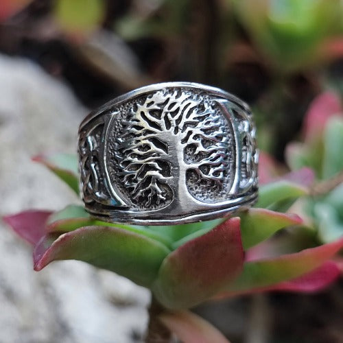 Anello albero della vita in argento 925 - DORDHO