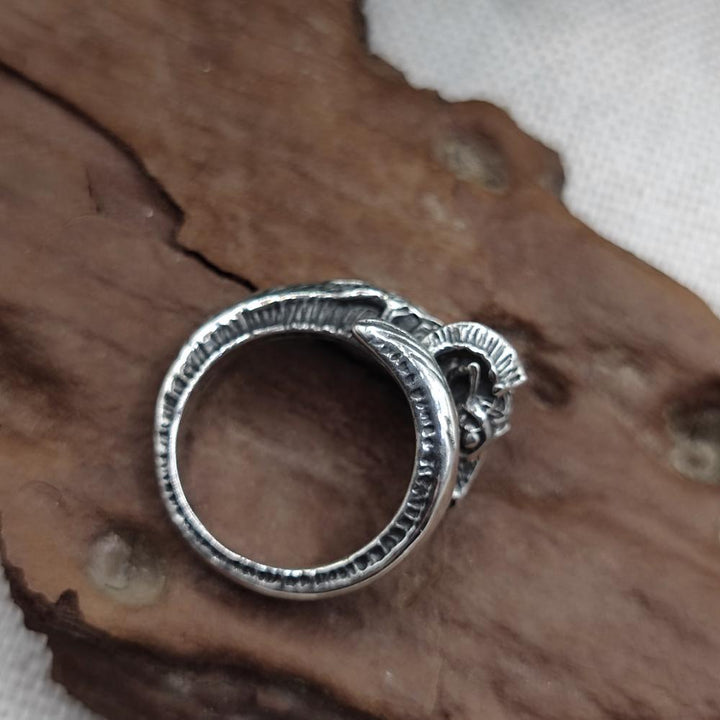 Anello in argento 925 con ariete - ARIES