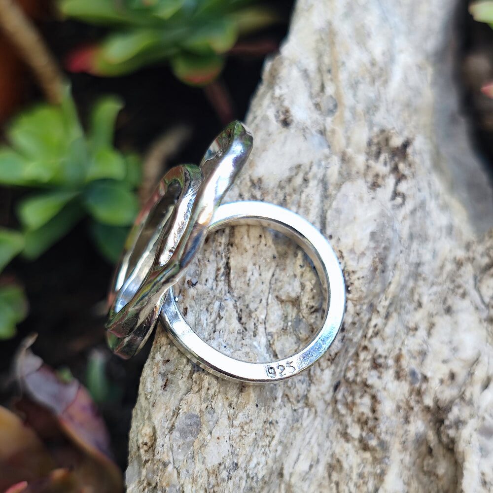 Anello artigianale in argento 925 - CHUMI