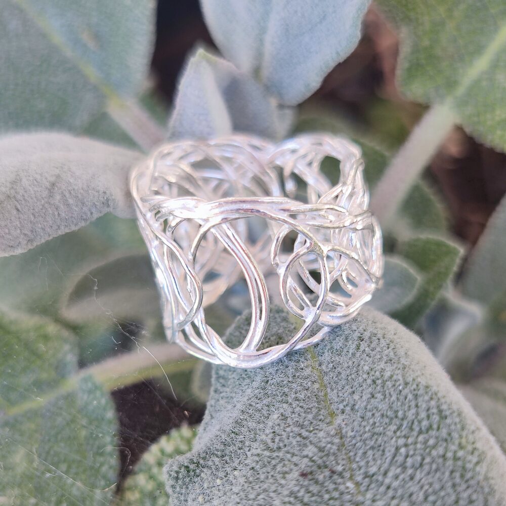 Anello in argento 925 artigianale - SHIVPURI
