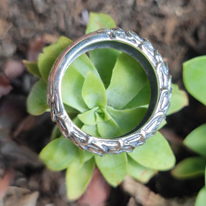 Anello in argento 925 con piumaggio - BHARATPUR
