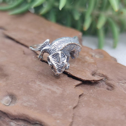 Anello in argento 925 camaleonte - CHAMAILEONTAS