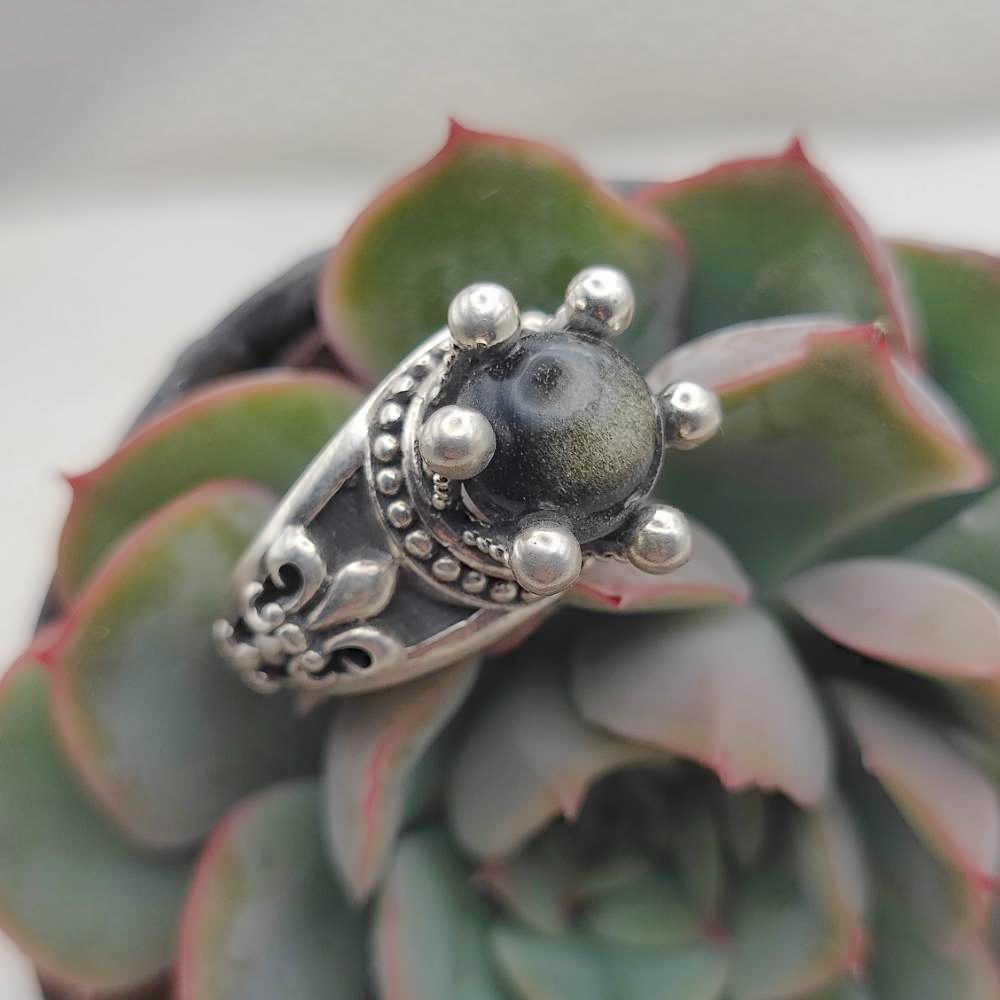 Anello corona in argento 925 con pietra - QUEEN