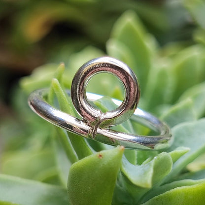 Anello in argento 925 con cerchio - DAMOH