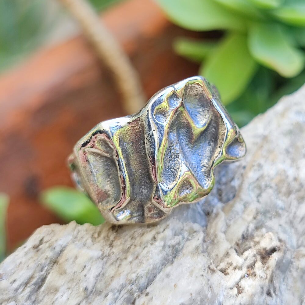 Anello etnico in argento 925 - ATARRA