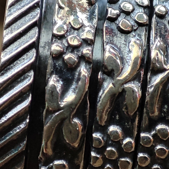 Anello in argento 925 a fascia - SUCHANMETA
