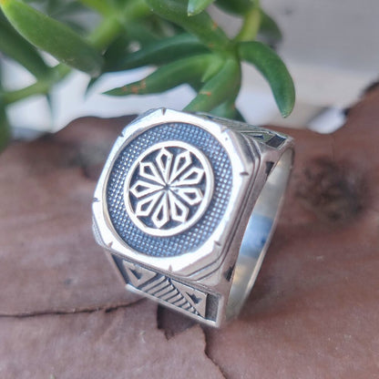Anello etnico indiano in argento 925 - SURAT