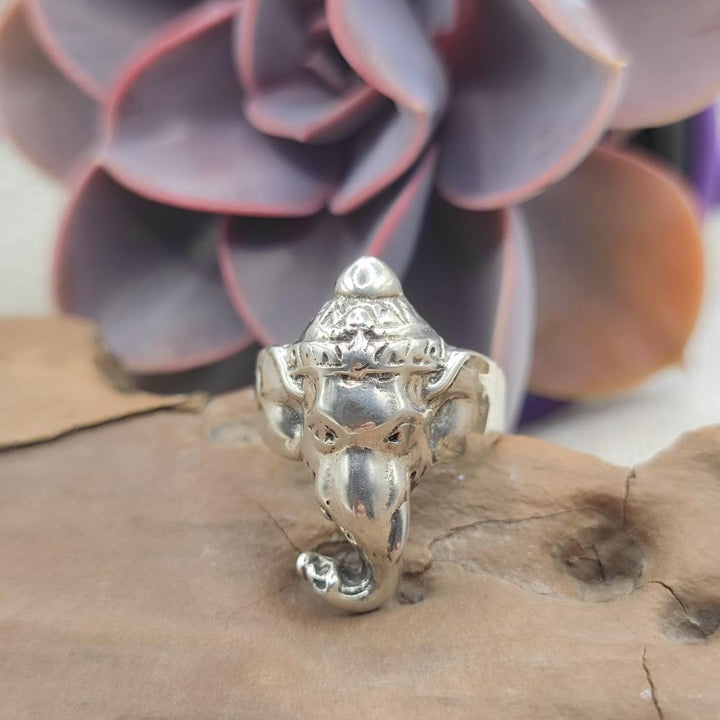 Anello Ganesh in argento 925 - KIRAN