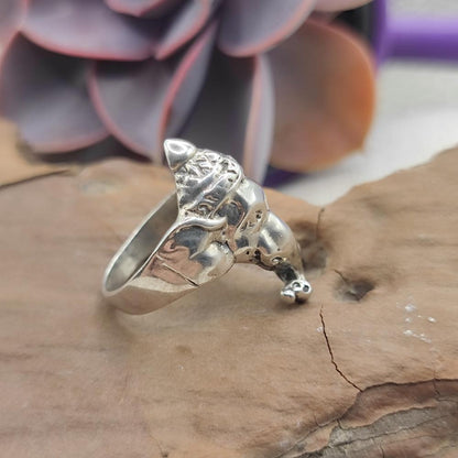 Anello Ganesh in argento 925 - KIRAN