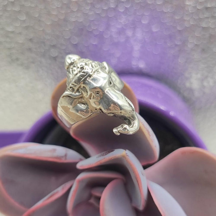 Anello Ganesh in argento 925 - KIRAN