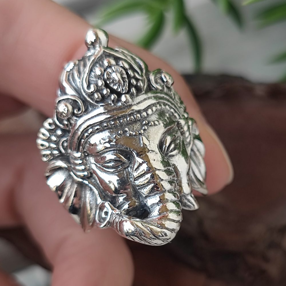 Anello in argento 925 con GANESH - DUDRA