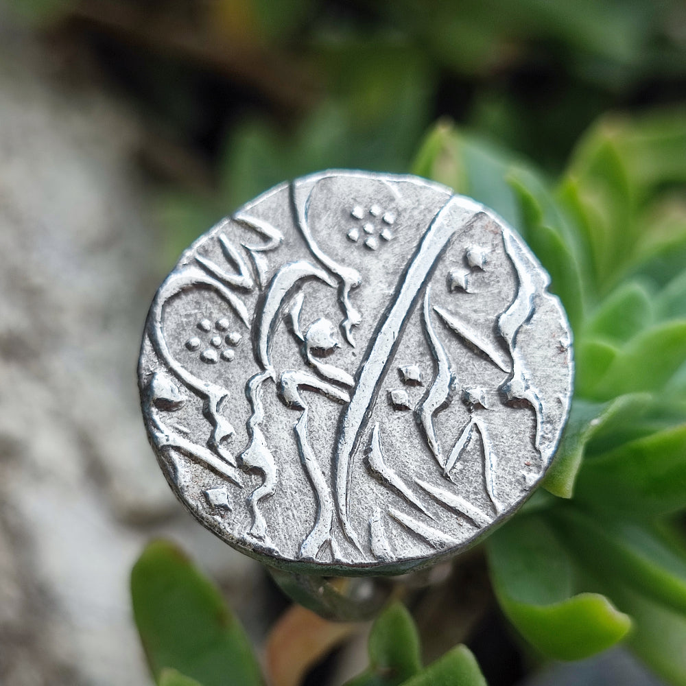 Anello etnico artigianale in argento 925 - KHED
