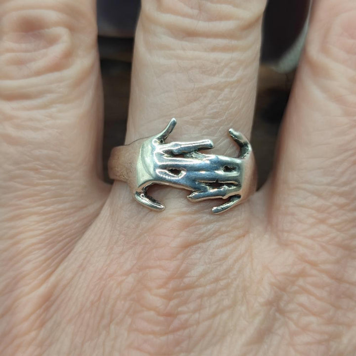 Anello mani intrecciate in argento 925 - AVANI