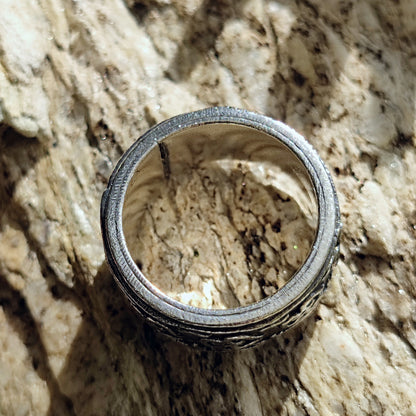 ANELLO a fascia in argento 925 OM - KASIMABAD