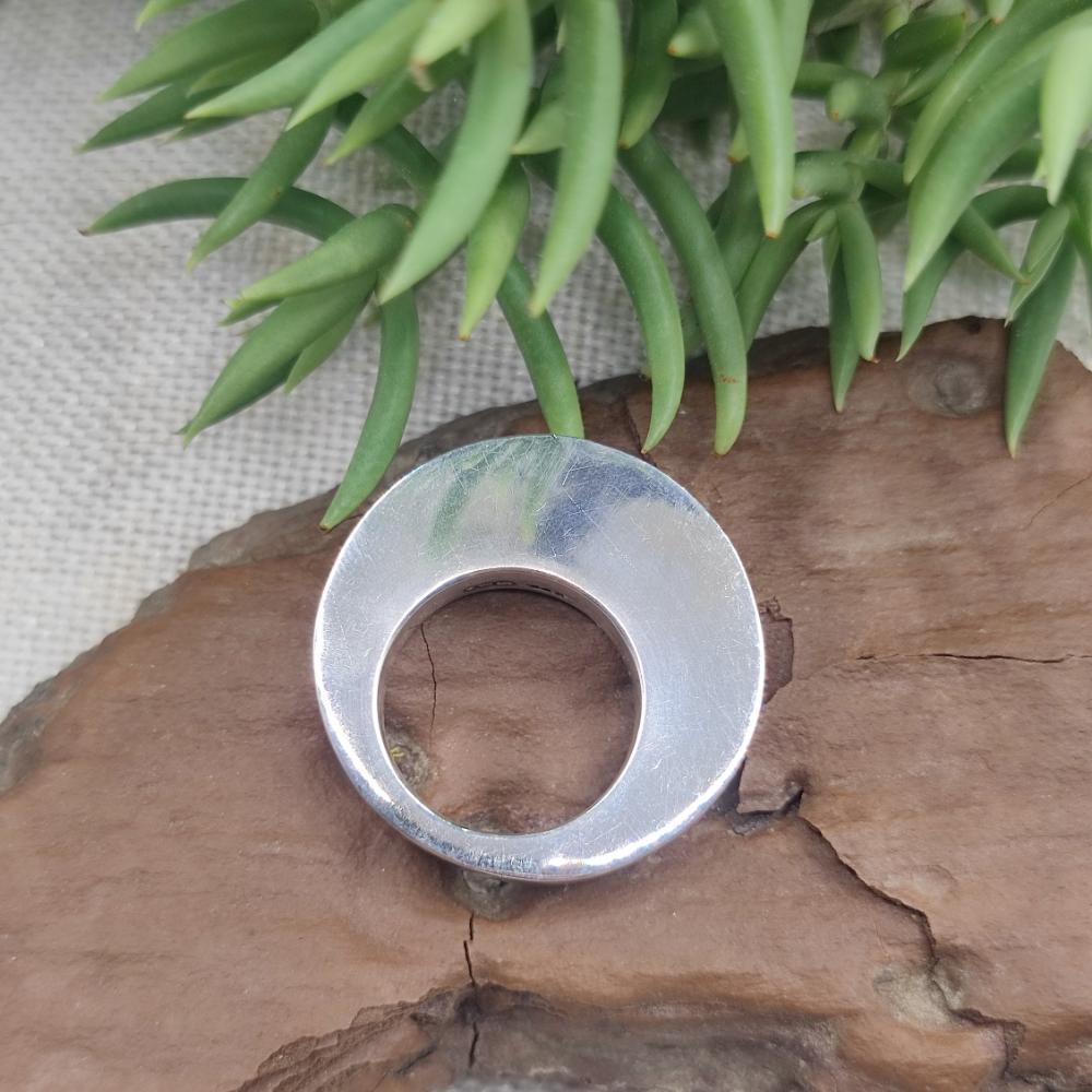 Anello fascia liscia in argento 925 - PAHARI