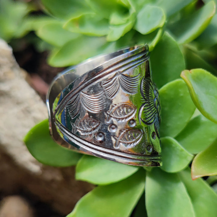 Anello in argento antico con pesce - RAIPUR