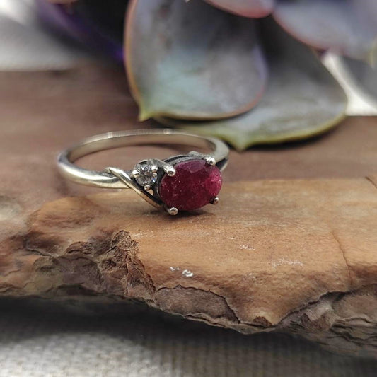 Anello in argento 925 con pietra - ANANTAPUR