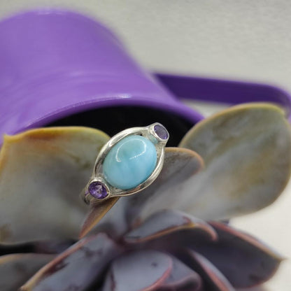 Anello in argento 925 con pietra - BHADRACHALAM