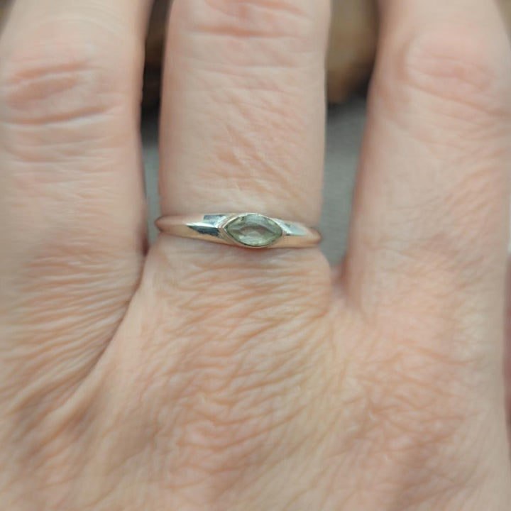 Anello in argento 925 con pietra - DHARMAVARAM