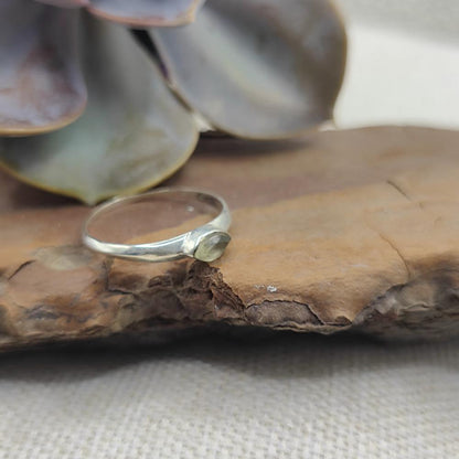 Anello in argento 925 con pietra - DHARMAVARAM
