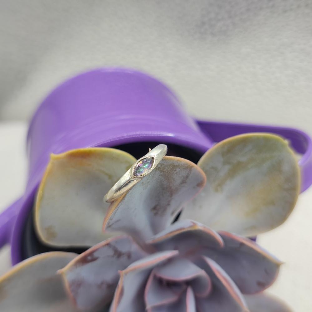 Anello in argento 925 con pietra - DHARMAVARAM