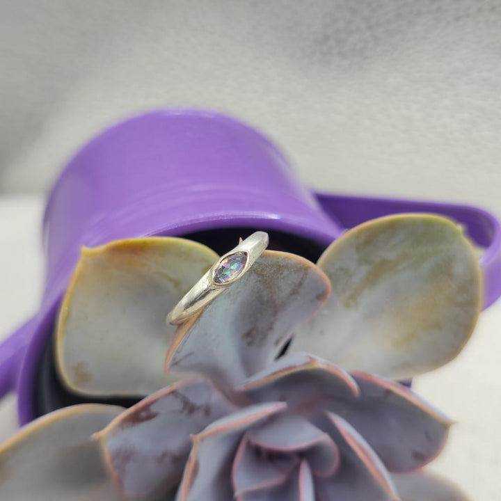 Anello in argento 925 con pietra - DHARMAVARAM