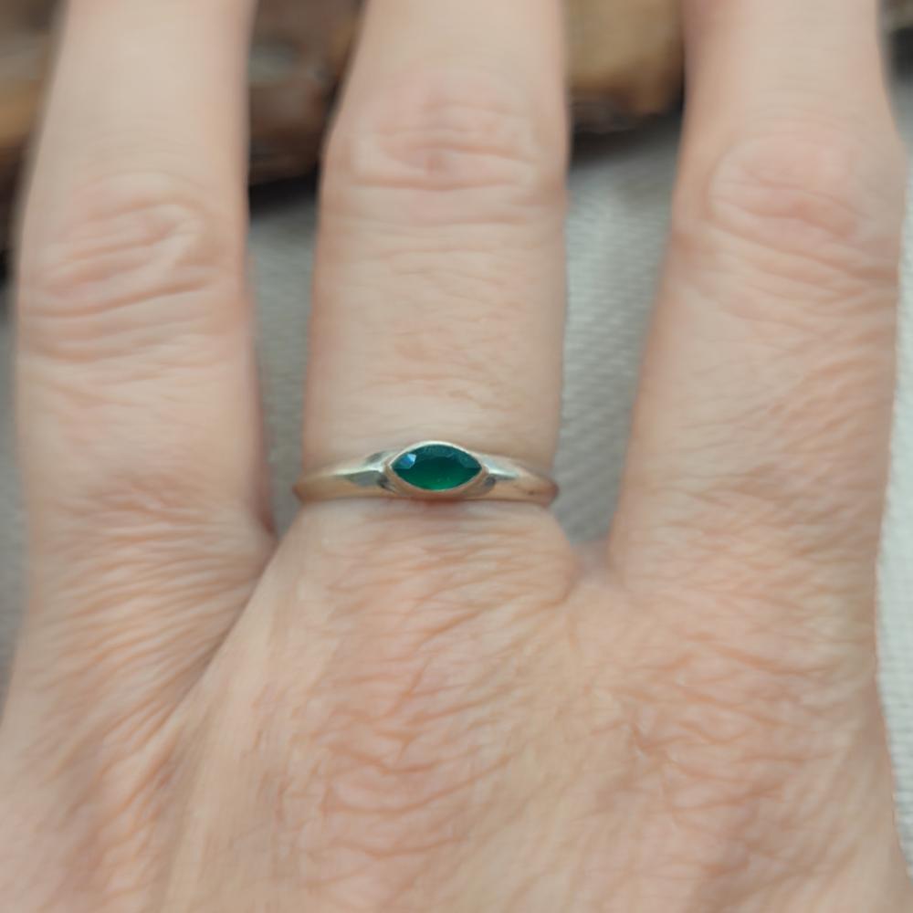 Anello in argento 925 con pietra - DHARMAVARAM