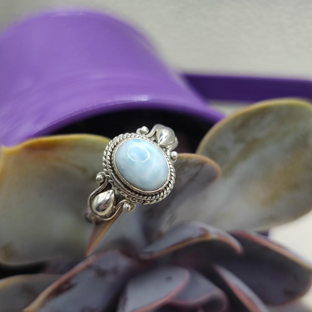 Anello etnico in argento 925 con pietra - GAJULAREGA