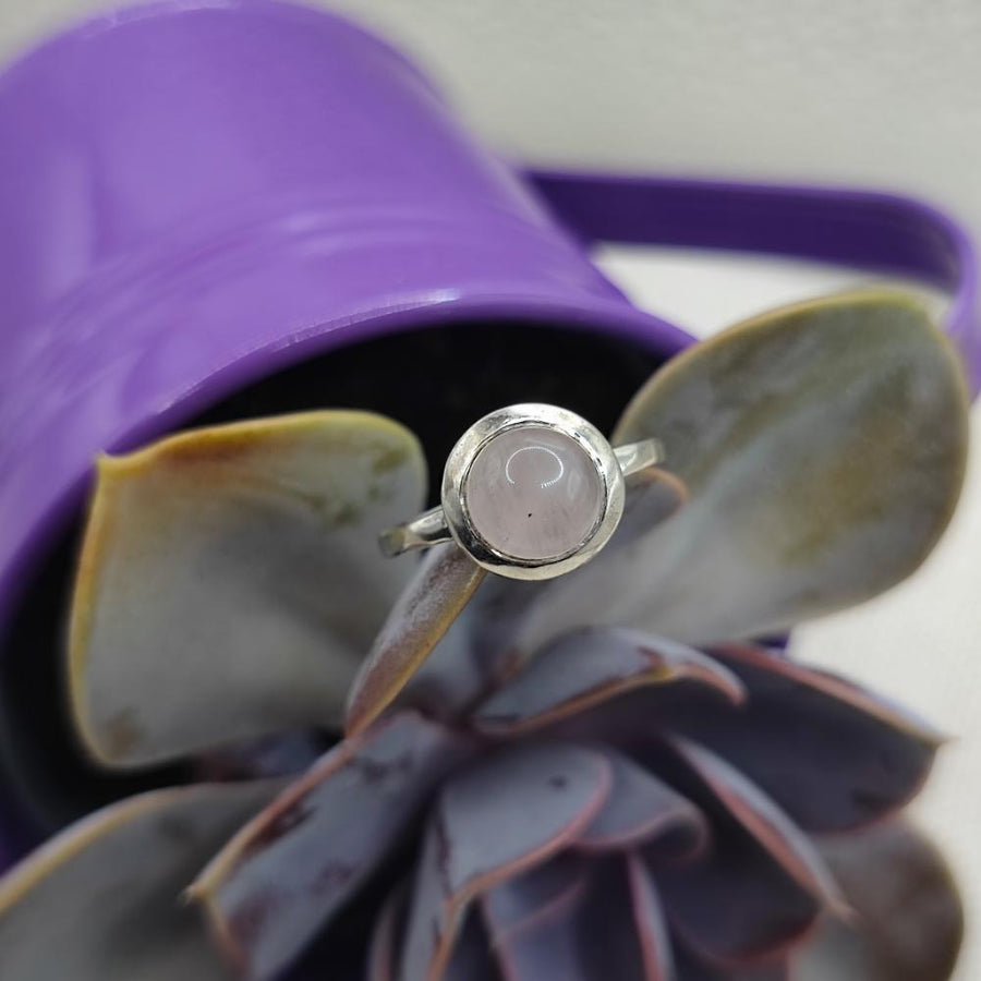 Anello artigianale in argento 925 con pietra - HYDERABAD