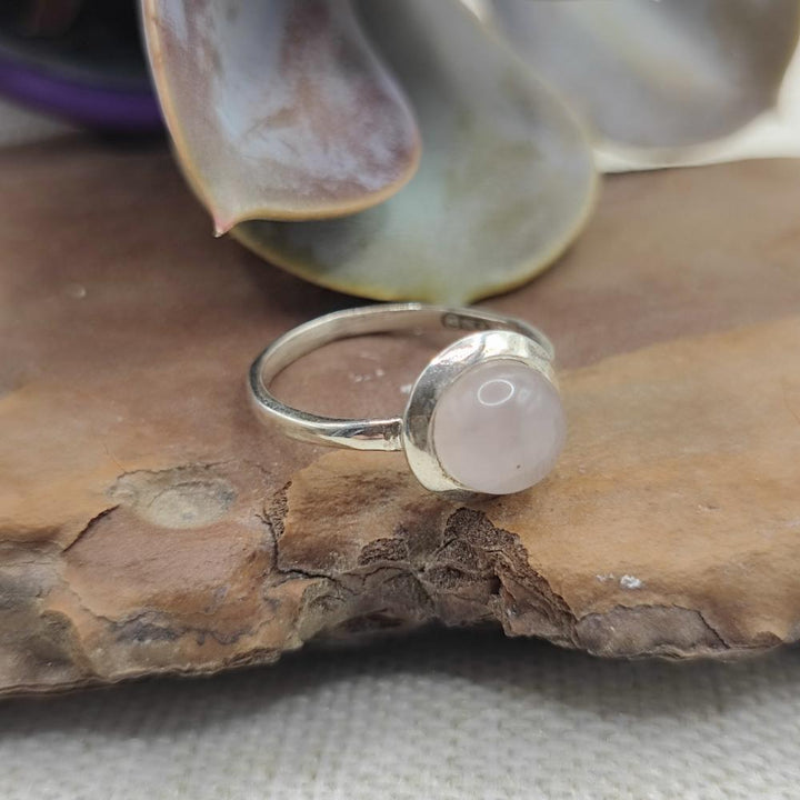 Anello artigianale in argento 925 con pietra - HYDERABAD