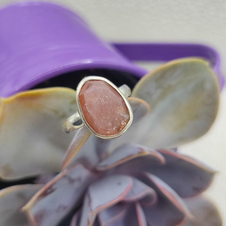 Anello artigianale in argento 925 con pietra - KAMANPUR