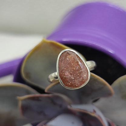Anello artigianale in argento 925 con pietra - KAMANPUR