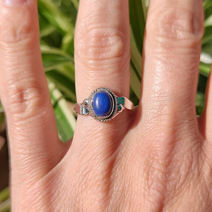 Anello con pietra in argento 925 - GOPHARU