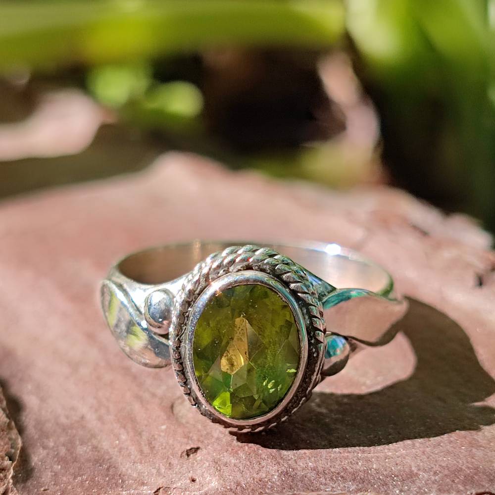 Anello con pietra in argento 925 - GOPHARU