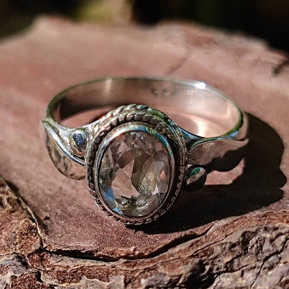 Anello con pietra in argento 925 - GOPHARU