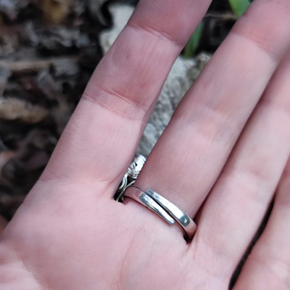 Anello con pietra in argento 925 - IMALIA