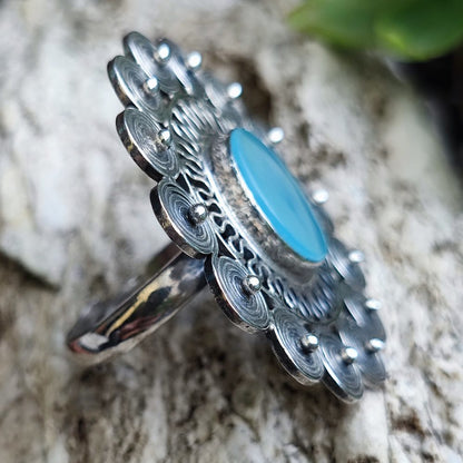 Anello con pietra in argento 925 - IMALIA