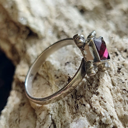 Anello con pietra in argento 925 - ITAURA