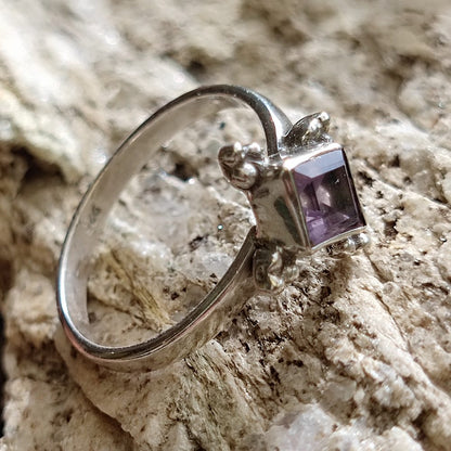 Anello con pietra in argento 925 - ITAURA