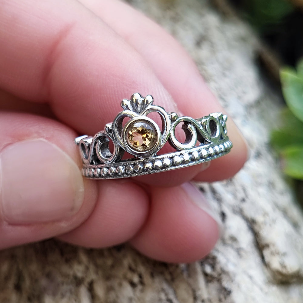 Anello con pietra in argento 925 - KARIYA