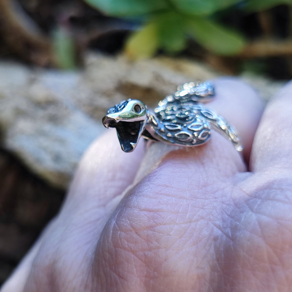 Anello in argento 925 serpenti - KEOSH