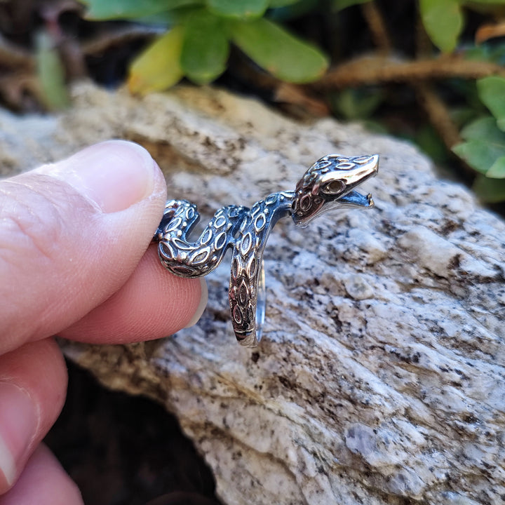 Anello in argento 925 serpenti - KEOSH