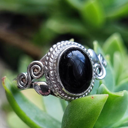 Anello con pietra in argento 925 - KOTAR
